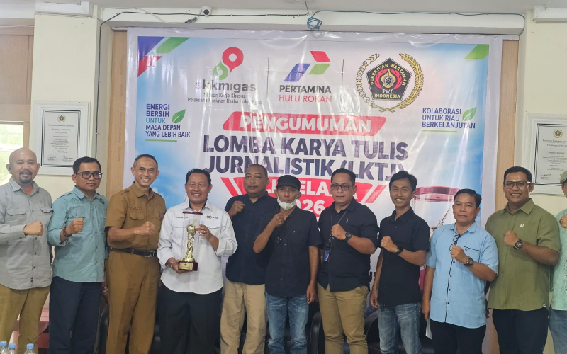 PWI Riau Umumkan Pemenang LKTJ Raja Ali Kelana 2026, Fithriady Syam Jadi Terbaik