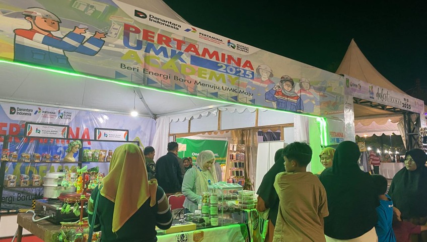 UMKM Binaan Pertamina Dumai Tampil di Dufest Idaman 2025, Penjualan Tembus Hampir 70 Juta
