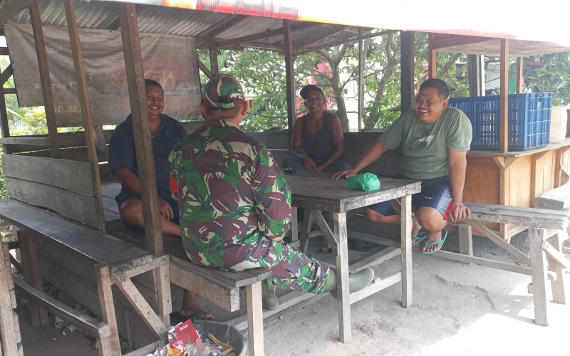 Sertu Roni Sandra Patroli Gabungan Jaga Keamanan