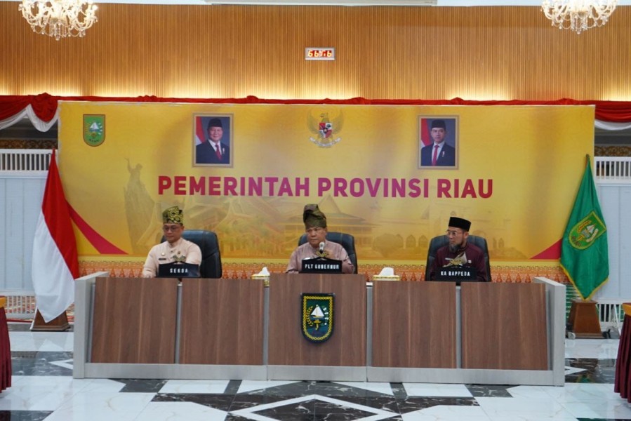 Plt Gubri SF Hariyanto: Ekonomi Riau Tumbuh 4,79 Persen