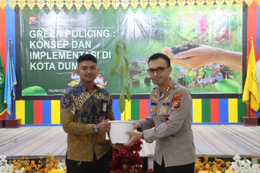 Polres Dumai Sosialisasikan Program Kapolda Riau di STIA Lancang Kuning