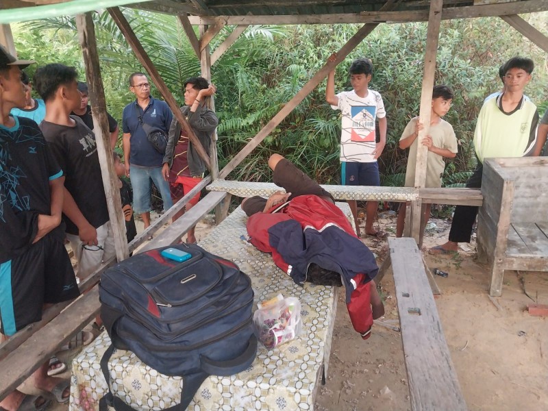 Polsek Kandis Bergerak Cepat Tangani Penemuan Mayat Mr X di Waduk Libo, Identitas Korban Masih Misterius