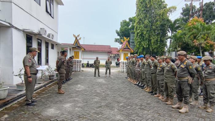 37 ASN Terjaring Razia Satpol PP Riau Nongkrong di Kedai Kopi Saat Jam Kerja