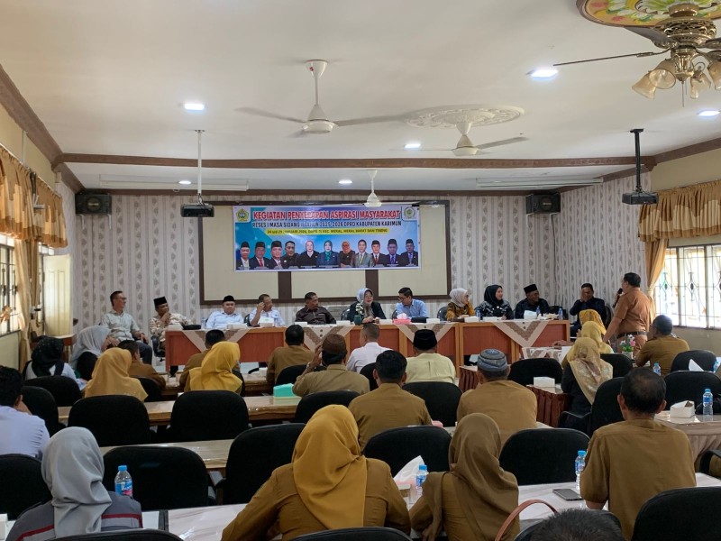 Gelar Reses Anggota DPRD Karimun Dapil 4 Serap Aspirasi Soal Pendidikan