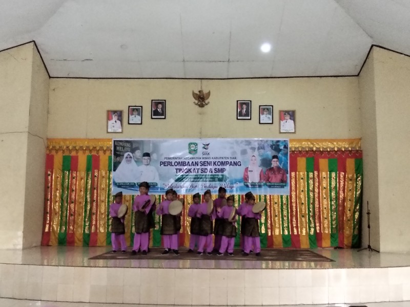 SDN 04 Minas Jaya Raih Juara I Lomba Kompang Tingkat SD di Kecamatan Minas