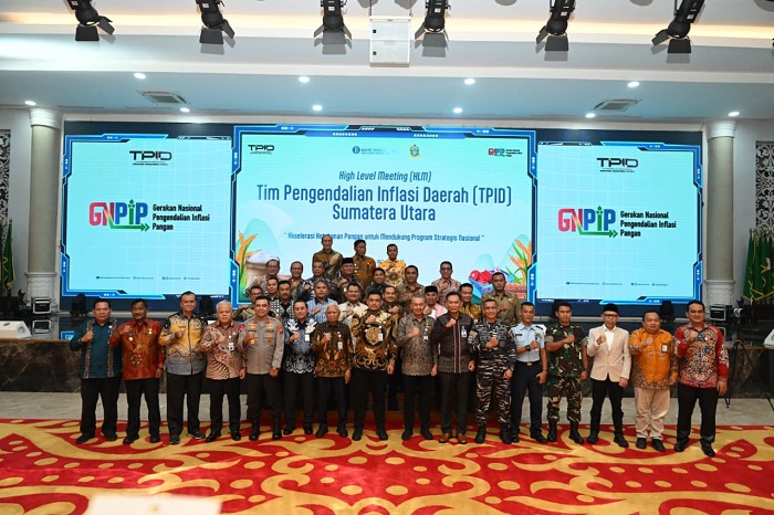 Wabup Asahan Hadiri High Level Meeting TPID Sumut, Pemkab Siap Perkuat Pengendalian Inflasi Jelang Ramadhan dan Idul Fitri