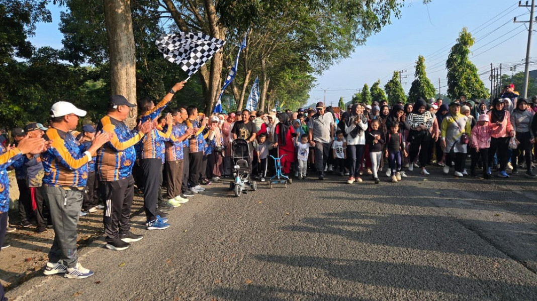 Fun Run Warnai HUT KORPRI Asahan, Donasi Mengalir untuk Korban Bencana