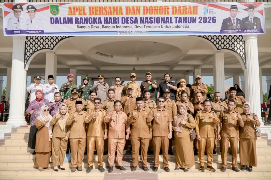 Hari Desa Nasional 2026, Wabup Rohil Tekankan Kemandirian Desa Menuju Indonesia Emas 2045