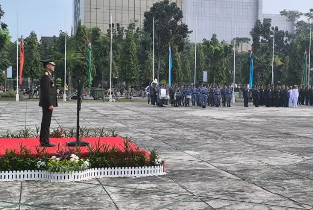 HUT ke-80 TNI di Pekanbaru, Panglima Tekankan Soliditas dan Bijak Bermedsos