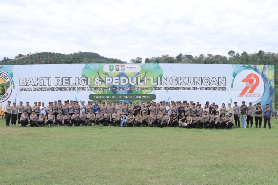 Polres Kampar:  Melindungi Rimba Baling, Mewujudkan Riau Hijau Lestari