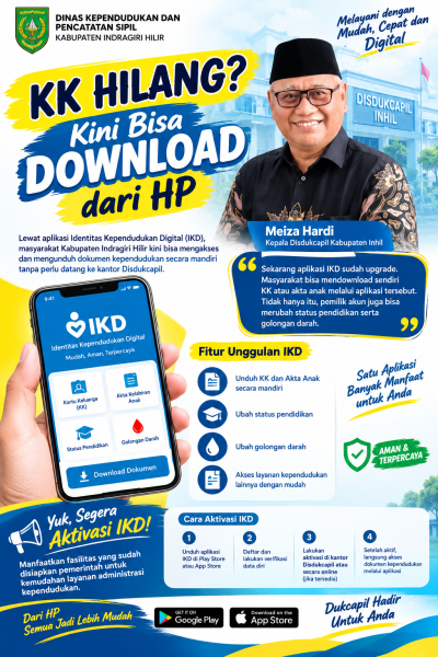 Ayoo! Download Aplikasi IKD, KK dan Akta Bisa Download Sendiri