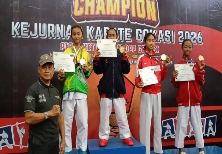 Alesha Ayudia Inara Sumbang Medali Perak untuk Gokasi Riau di Kejurnas Karate 2026