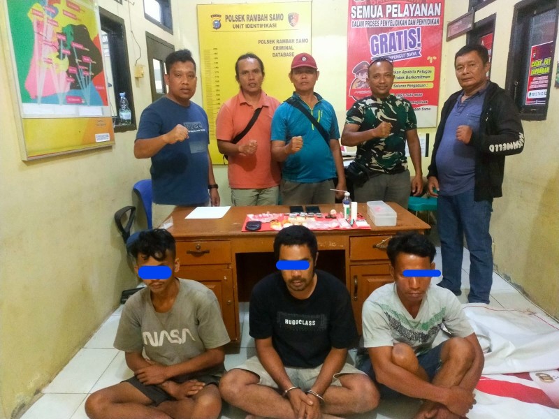 TNI Temukan Sabu Dan Ganja Di Ladang, Tiga Pria Diamankan