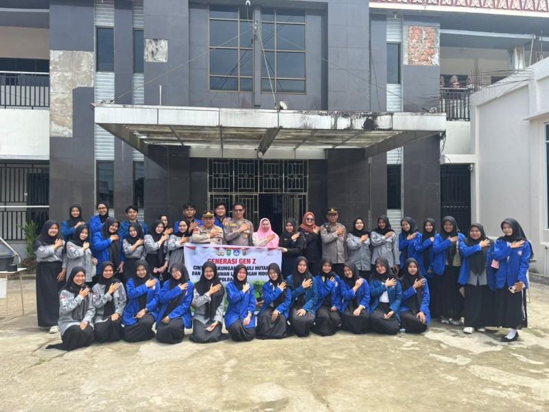 Polres Inhil Gelar Sosialisasi Program Strategis Kapolda Riau di STIKES Husada Gemilang