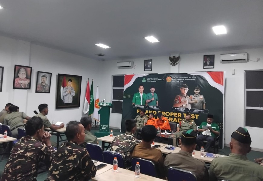 Pertegas Garis Komando, Banser Riau Gembleng Calon Kasatkorcab di Rumah Toleransi