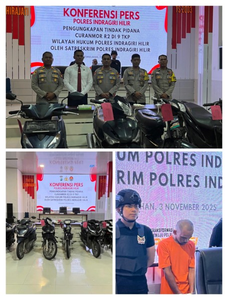 Bapak dan Anak Kompak Curi Motor, 8 Unit Diamankan Polisi