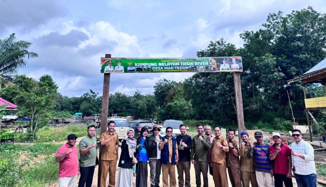 Yusri Gagas Kampung Nelayan “Tasik River” di Mak Teduh, Hidupkan Asa di Tepi Sungai Kerumutan