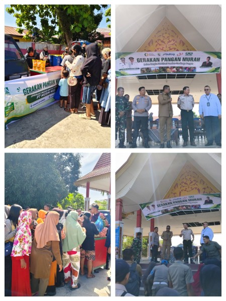 Pemkab Pelalawan Gelar Gerakan Pangan Murah, Ribuan Warga Serbu Sembako Harga Terjangkau Jelang Idul Adha