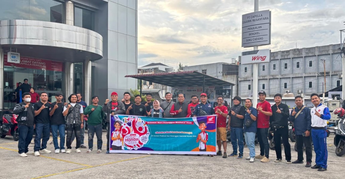 Apresiasi Konsumen, Honda Gelar Serangkaian Kegiatan Spesial HPN 2025 di Riau