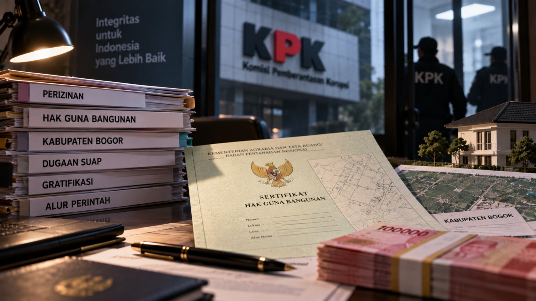 Eks Penyidik Desak KPK Bongkar Aktor Utama Kasus Suap HGB Bogor