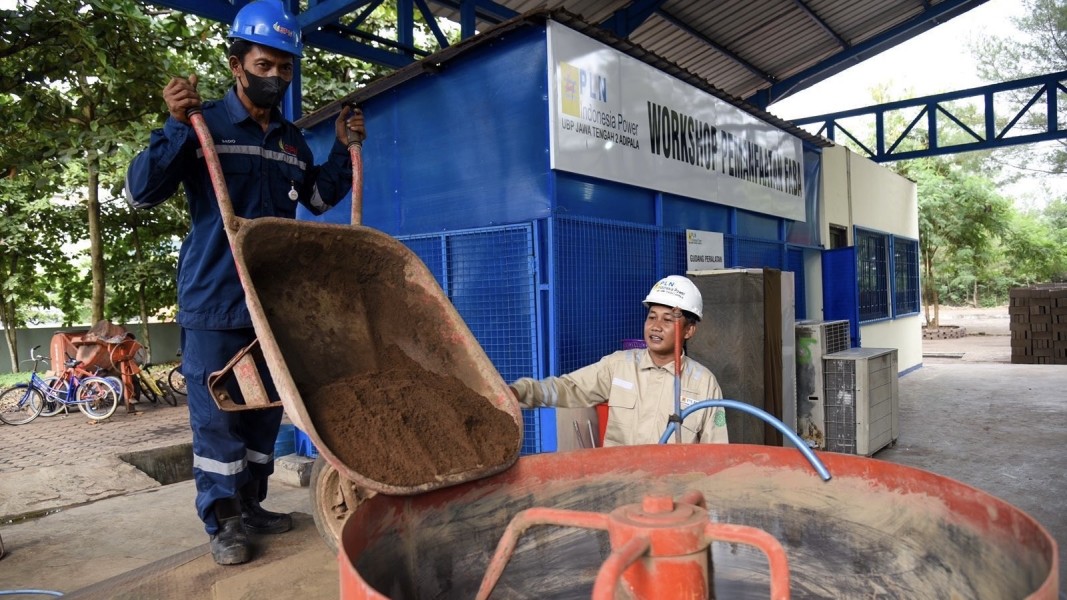 PLN Optimalkan FABA PLTU, Dorong Ekonomi Sirkuler Berkelanjutan