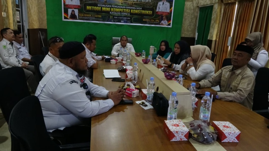Pemkab Inhil Sosialisasikan Mini Kompetisi E-Katalog Versi 6