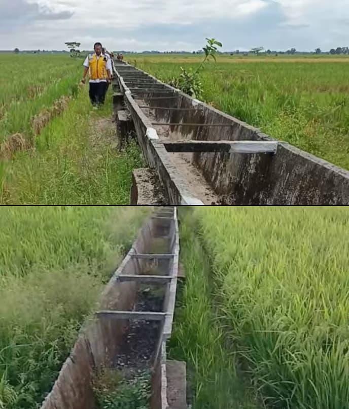 Irigasi Rp97,8 Miliar Retak Dini, AML Lampung Desak Audit Total Proyek Rawajitu