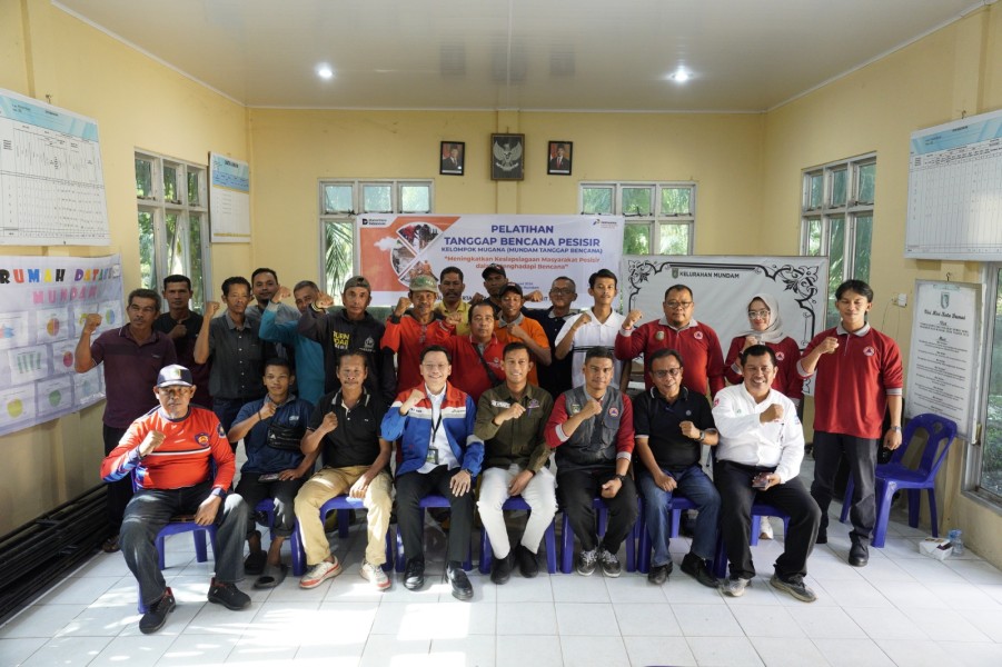 Waspada Bencana! Kilang Pertamina Dumai Turun Tangan Perkuat Kesiapsiagaan Warga Pesisir