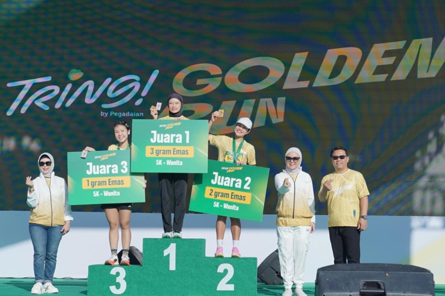 Pegadaian Sukses Gelar Tring! Golden Run 2026