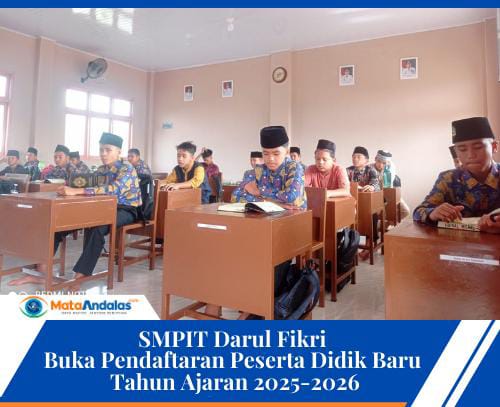 SMPIT Darul Fikri Buka Pendaftaran Peserta Didik Baru Tahun Ajaran 2025-2026