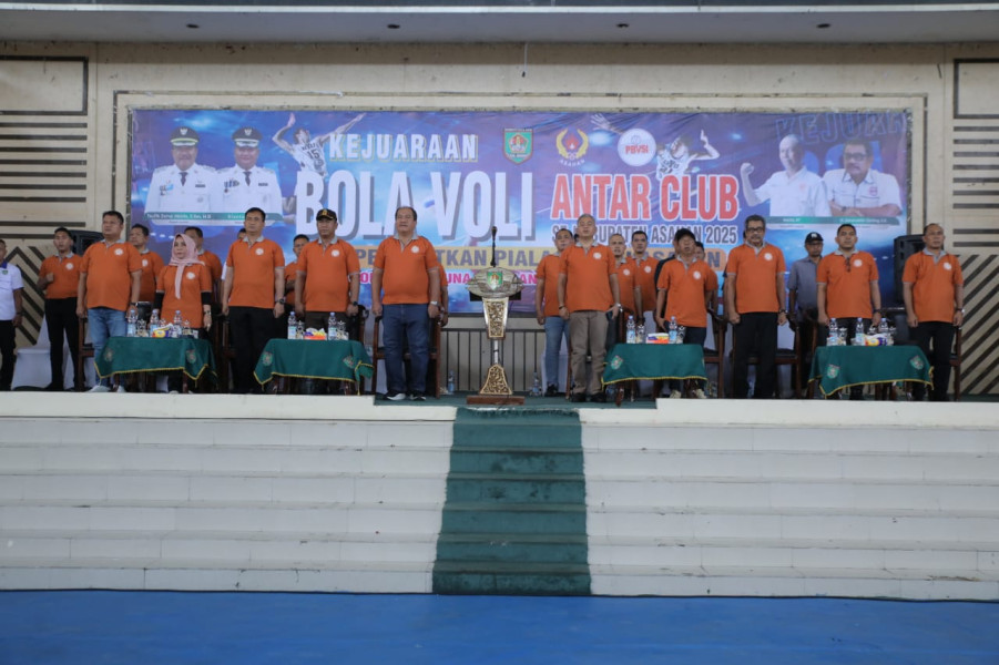 Kejuaraan Bola Voli Antar Club se-Kabupaten Asahan 2025 Dibuka, Bupati Asahan Berharap Lahirkan Atlet Berprestasi