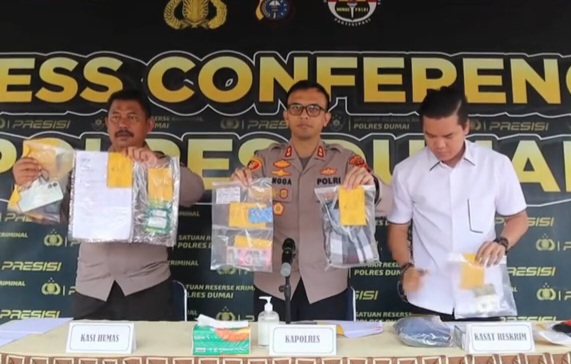 Polres Dumai Bongkar Aksi Ganjal ATM Lintas Provinsi, PNS Kehilangan Rp20 Juta