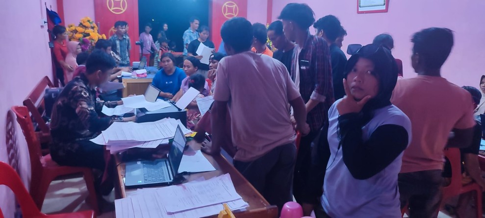 Pemkab Bengkalis Turunkan Tim JEBOL MASTER, Layani Adminduk Hingga ke Pulau Rupat