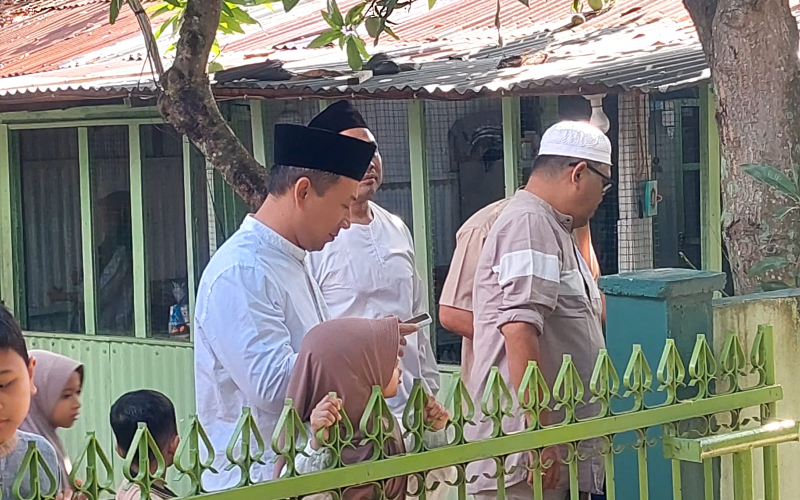 Ratusan Jamaah Padati Masjid Al Firman, Dandim Dumai: Idul Adha Momentum Pererat Kebersamaan