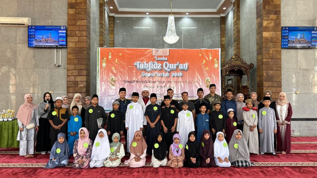 Pembukaan Kegiatan Tahfidz Qur’an Simpul Berkah 2026 Tingkat SD–SMP Se-Provinsi Riau