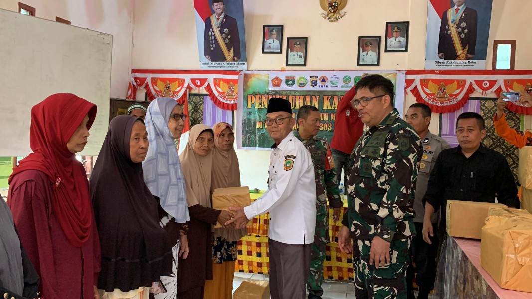 Mabes TNI Perkuat Edukasi Pencegahan Karhutla di Desa Bokor Meranti