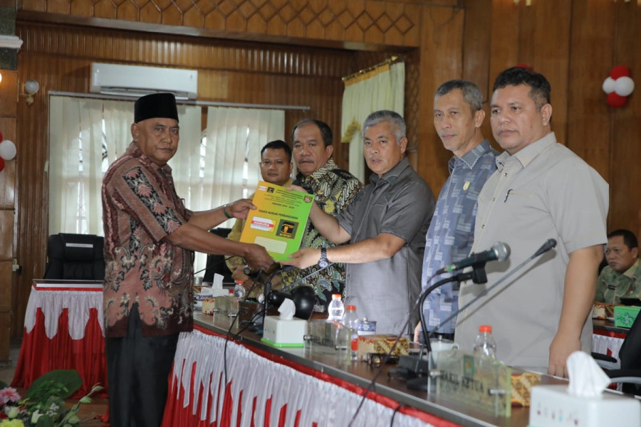 Ranperda Perubahan APBD Tahun Anggaran 2025 Disetujui DPRD Kabupaten Asahan