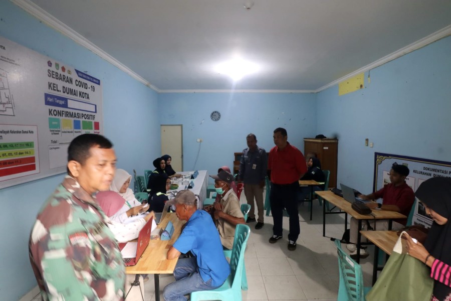 Ratusan Warga Dumai Kota Nikmati Pemeriksaan Kesehatan dan Bantuan Sembako dari Pelindo