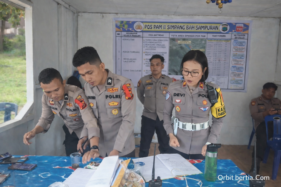 Polres Simalungun Cek Pos Pam Bah Sampuran & Pos Yan Simpang Tol Panei – Pastikan Kesiapan Operasi Ketupat Toba 2026