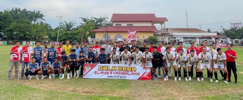 Turnamen Gala Desa Elang 3 Hambalang Riau Cup 2026 Resmi Digelar, Pebriyan Winaldi Ajak Junjung Sportivitas