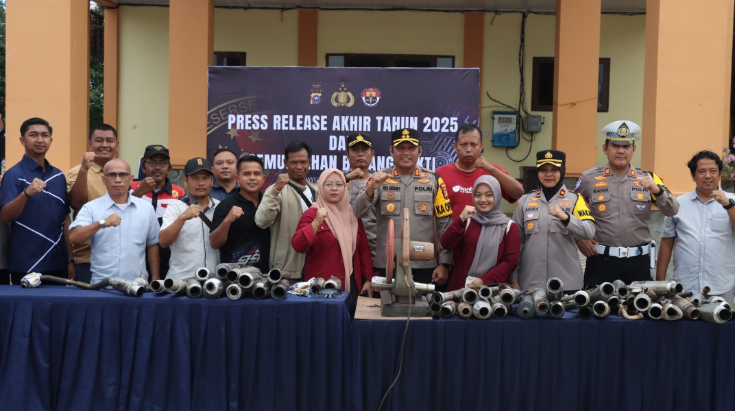 Polres Siak Ungkap Ratusan Kasus Sepanjang 2025, Tingkat Penyelesaian Capai 70 Persen