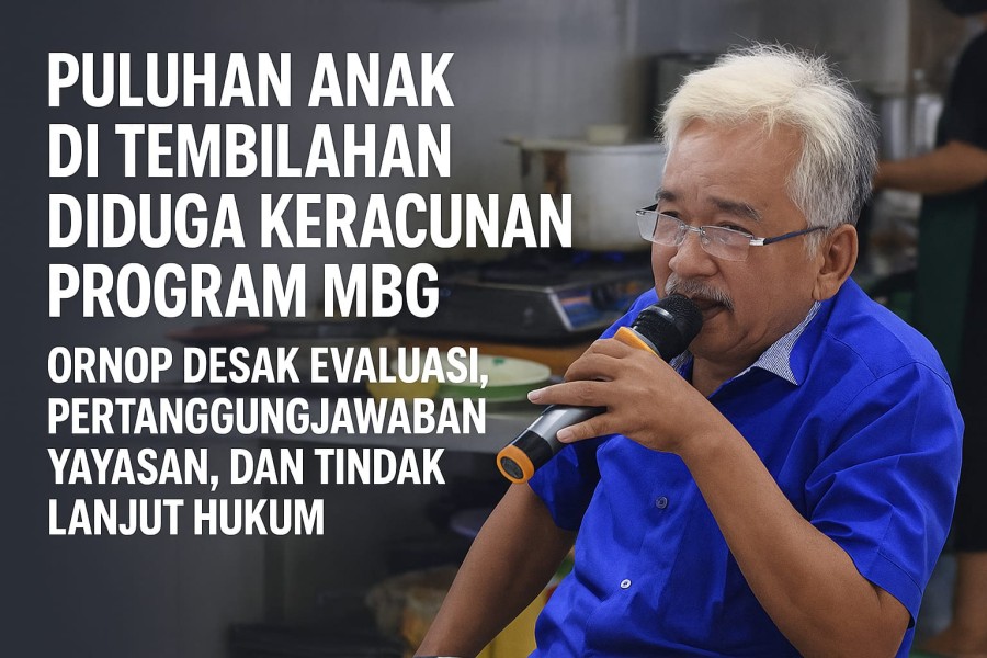 Puluhan Anak di Tembilahan Diduga Keracunan Program MBG, Ornop Desak Evaluasi dan Tindak Lanjut Hukum
