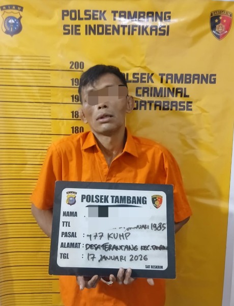 Polsek Tambang Tangkap Pelaku Curanmor Yang Beraksi di 18 TKP!