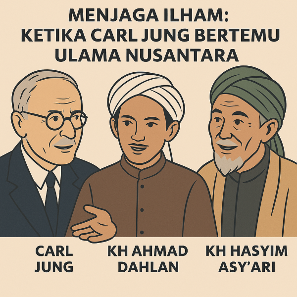 Tuhan, Ego, dan Jamaah: Carl Jung Bertemu KH Ahmad Dahlan & KH Hasyim di Persimpangan Spiritualitas