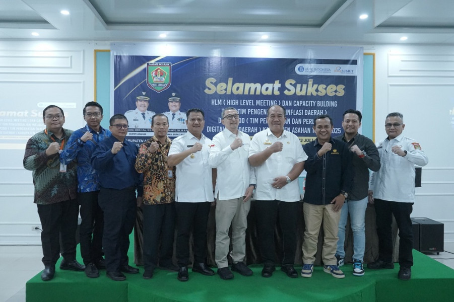 Bupati Asahan Buka High Level Meeting dan Capacity Building TPID & TP2DD Kabupaten Asahan Tahun 2025