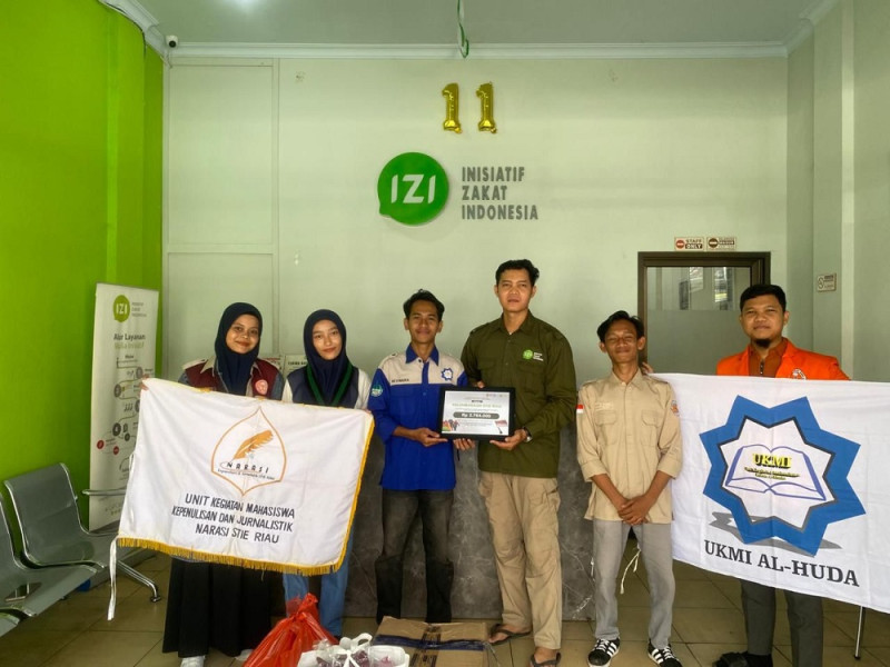 Mahasiswa STIE Riau dan Elemen Organisasi Galang Dana 3 Hari untuk Korban Bencana Sumatera