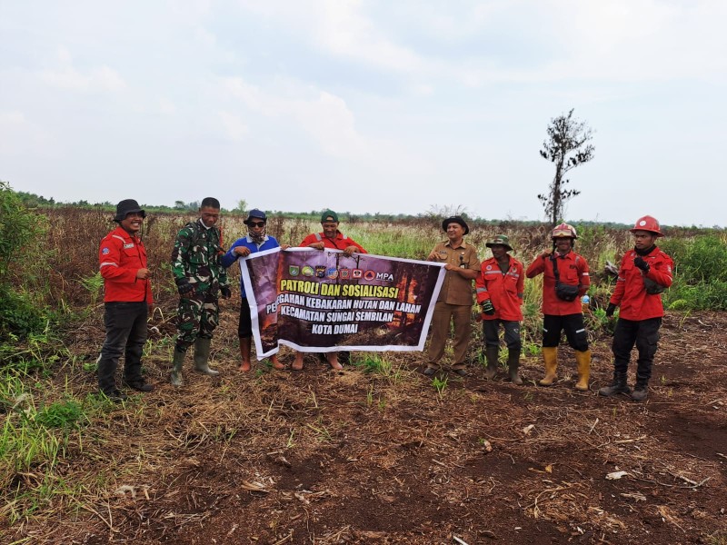 PATROLI GABUNGAN POS TERPADU KARHUTLA PT. RUJ