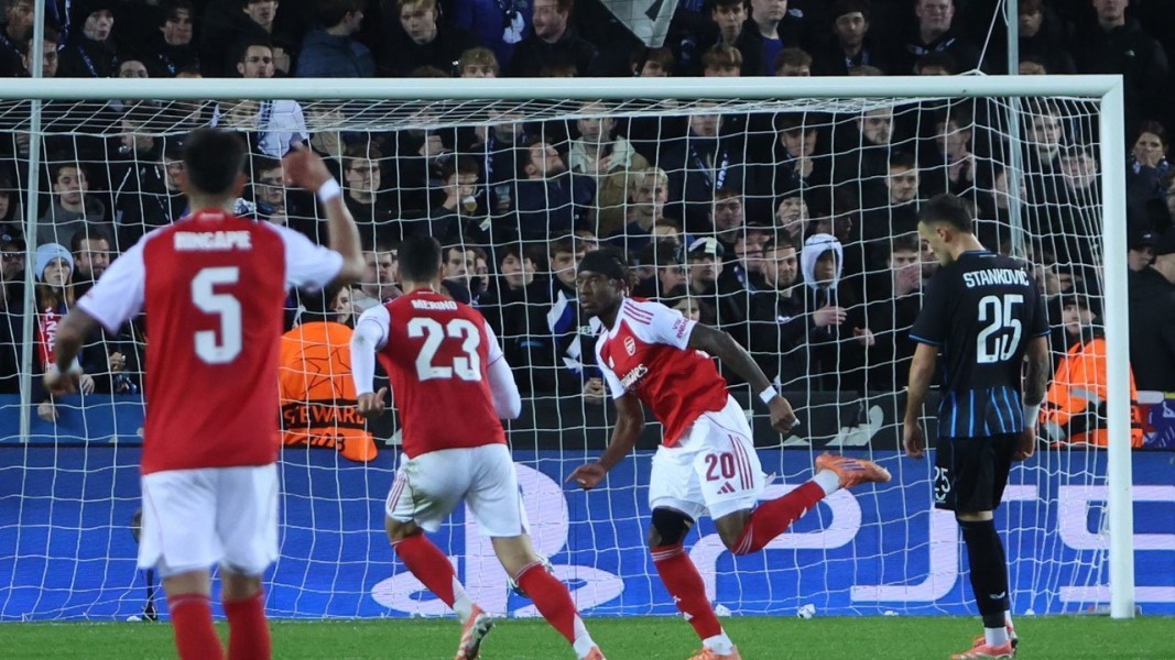 Hasil Club Brugge vs Arsenal: Madueke Berkilau, The Gunners Tak Terbendung