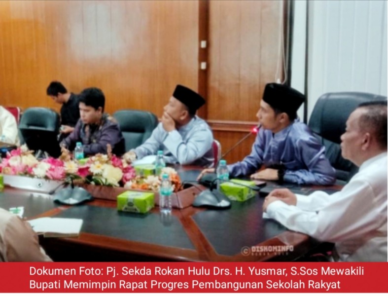 Pembangunan Sekolah Rakyat Memasuki Babak Baru, Rokan Hulu Terintegrasi Baik Oleh Kemensos RI