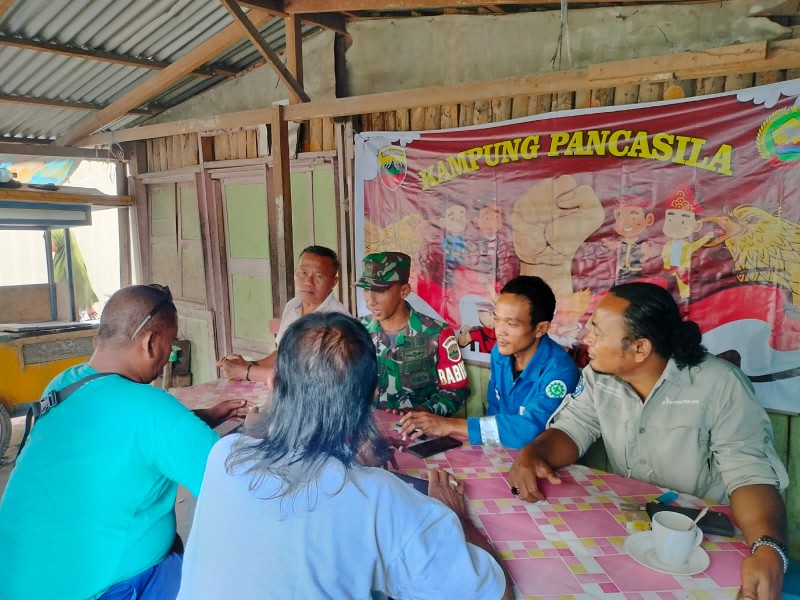 Babinsa Koramil 03/Minas Ajak Warga Minas Timur Peduli Kesehatan